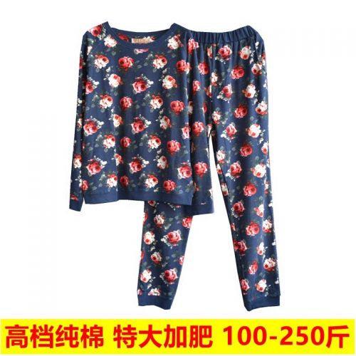 Pyjama pour femme en Coton à manches longues - Ref 2995337