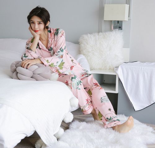 Pyjama pour femme à manches longues - Ref 2995339
