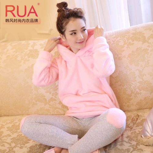 Pyjama pour femme en Polyester à manches longues - Ref 2995366