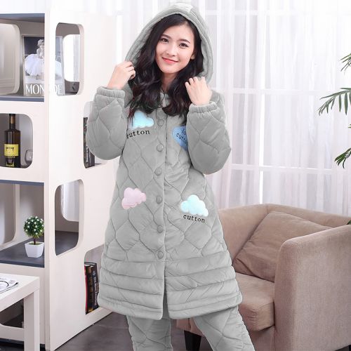 Pyjama pour femme en Polyester à manches longues - Ref 2995367