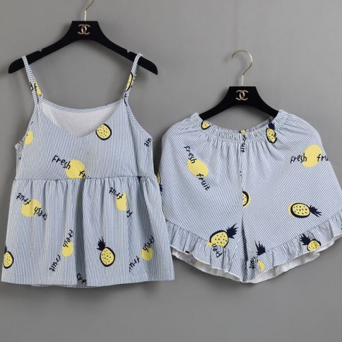 Pyjama pour femme en Coton à sling - Ref 2995384