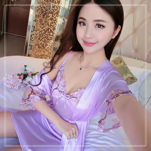 Pyjama pour femme en Polyester à manche courte - Ref 2995397
