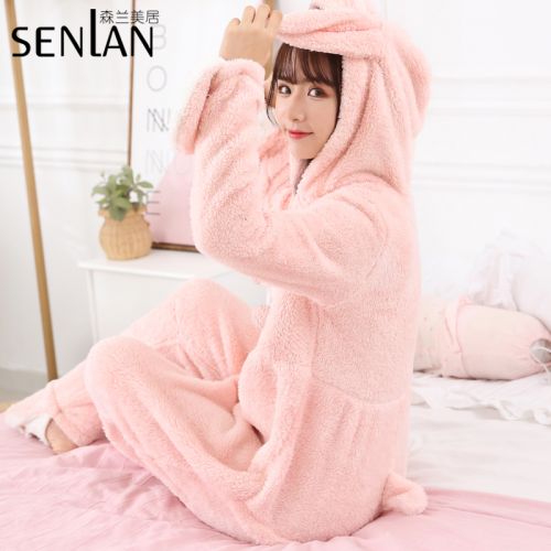 Pyjama pour femme en Polyester à manches longues - Ref 2995418