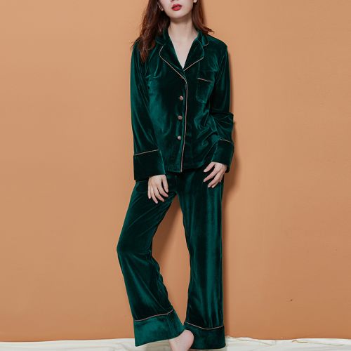 Pyjama pour femme NOIRTEASE en Polyester à manches longues - Ref 2995428