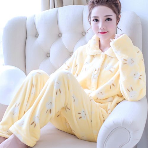 Pyjama pour femme en Polyester à manches longues - Ref 2995460