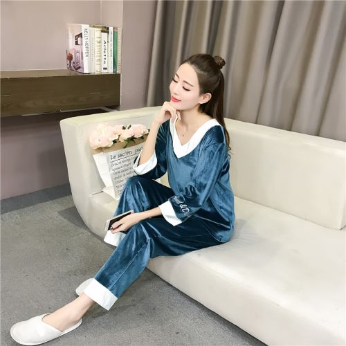 Pyjama pour femme à neuf manches - Ref 2995498