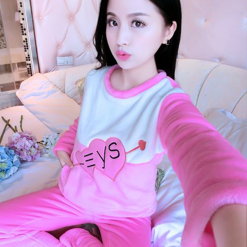 Pyjama pour femme en Polyester à manches longues - Ref 2995522