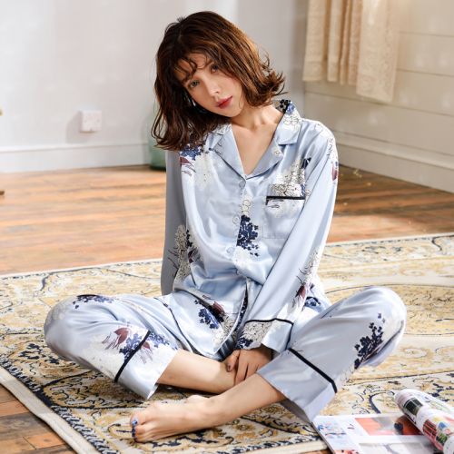 Pyjama pour femme en Polyester à manches longues - Ref 2995577