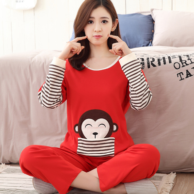 Pyjama pour femme en Coton à manches longues - Ref 2995590