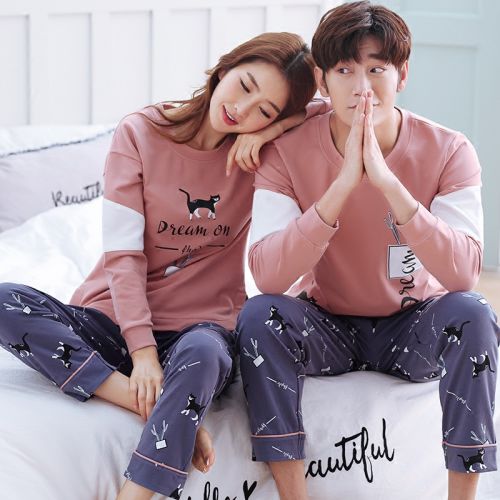 Pyjama pour femme en Coton à manches longues - Ref 2995611