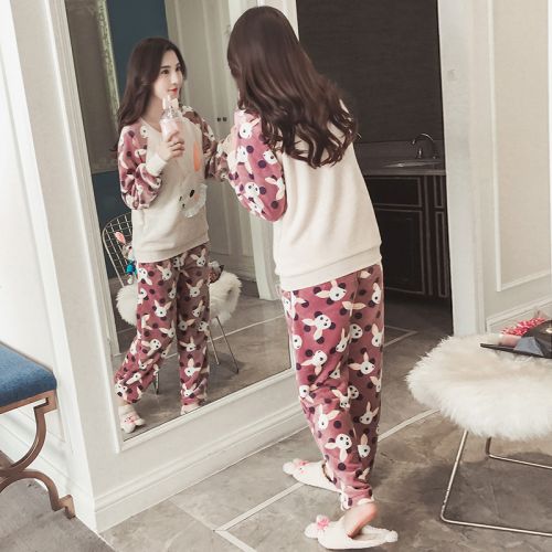 Pyjama pour femme en Polyester à manches longues - Ref 2995668