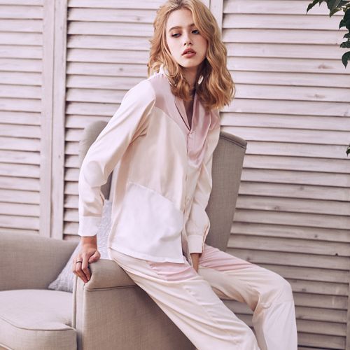 Pyjama pour femme PATRATING en Polyester à manches longues - Ref 2995679