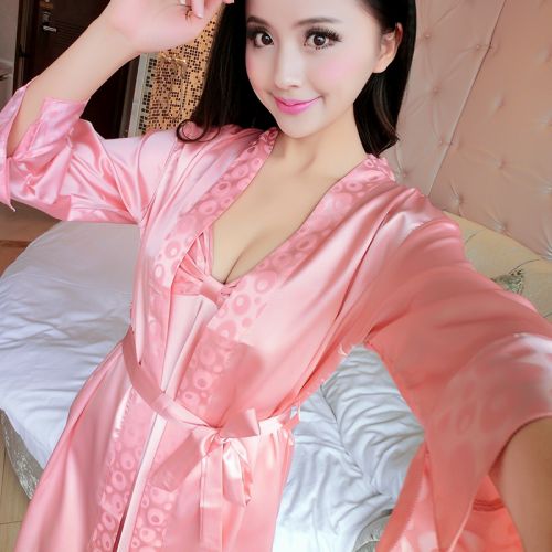 Pyjama pour femme en Polyester à manches - Ref 2995684