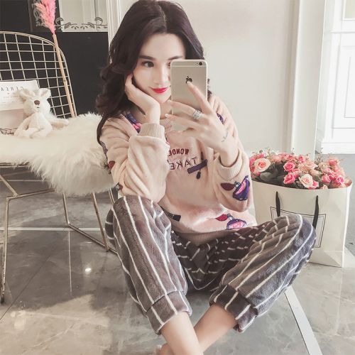 Pyjama pour femme en Polyester à manches longues - Ref 2995717