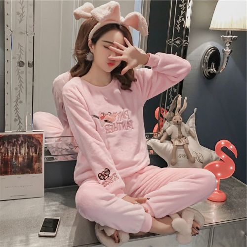 Pyjama pour femme en Polyester à manches longues - Ref 2995753