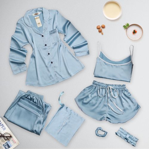 Pyjama pour femme à manches longues - Ref 2995772