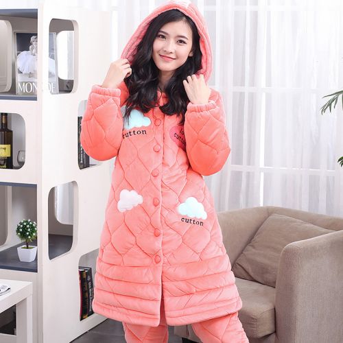 Pyjama pour femme en Polyester à manches longues - Ref 2995843