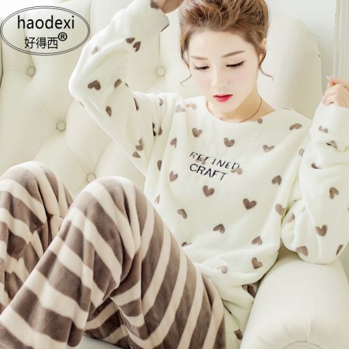 Pyjama pour femme en Polyester à manches longues - Ref 2995850