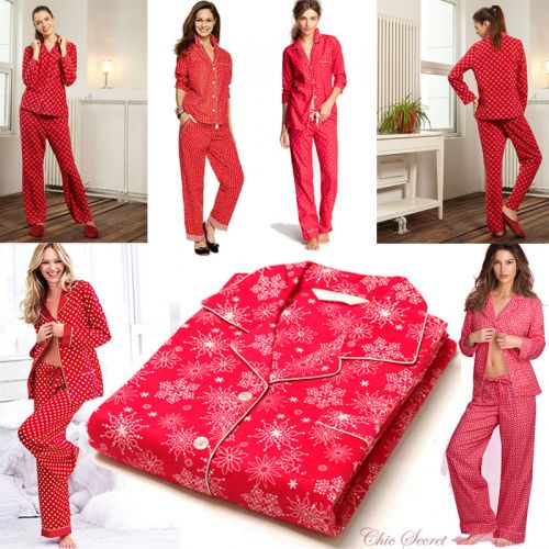 Pyjama pour femme CHIC SECRET en Coton à manches longues - Ref 2995874