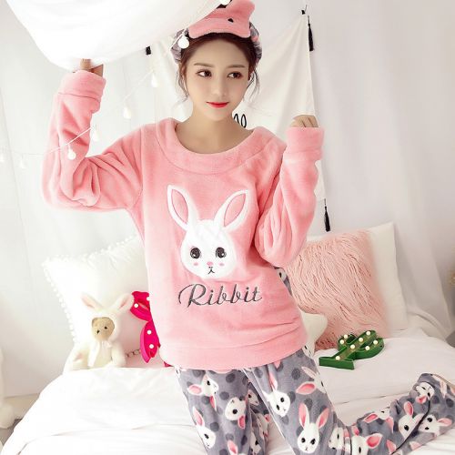 Pyjama pour femme en Polyester à manches longues - Ref 2995917