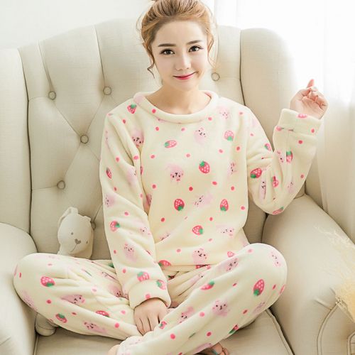 Pyjama pour femme en Polyester à manches longues - Ref 2995944