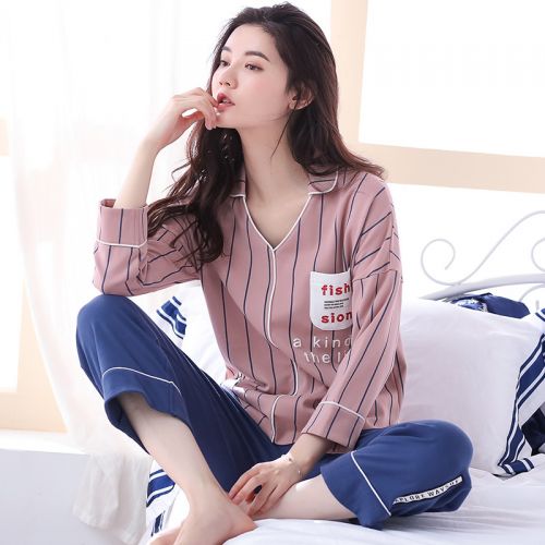 Pyjama pour femme REVE DIMENSIONNEL SHU en Coton à manches longues - Ref 2995973