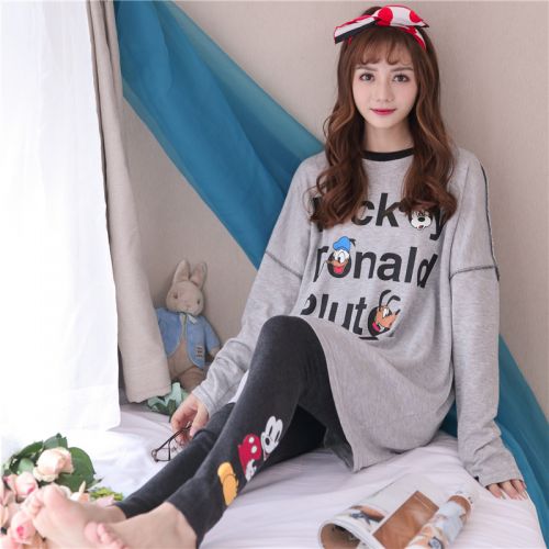 Pyjama pour femme en Coton à manches longues - Ref 2996004