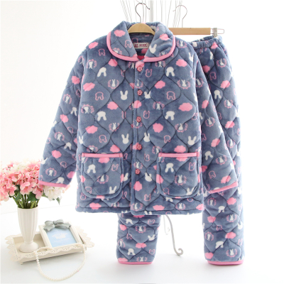 Pyjama pour femme en Coton à manches longues - Ref 2996029