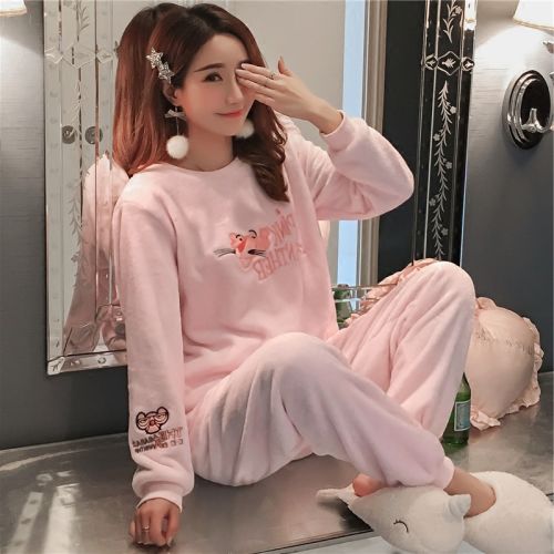 Pyjama pour femme en Polyester à manches longues - Ref 2996030
