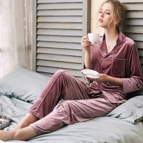 Pyjama pour femme PATRATING en Polyester à manches longues - Ref 2996069