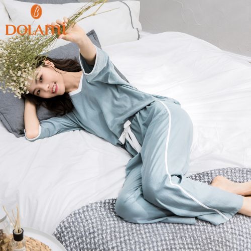 Pyjama pour femme en Coton à manches longues - Ref 2996071