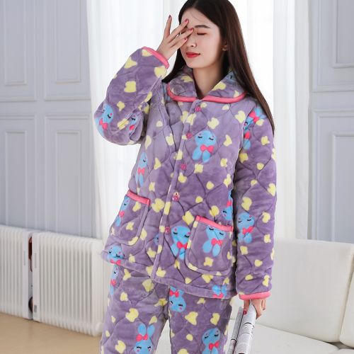 Pyjama pour femme en Polyester à manches longues - Ref 2996088