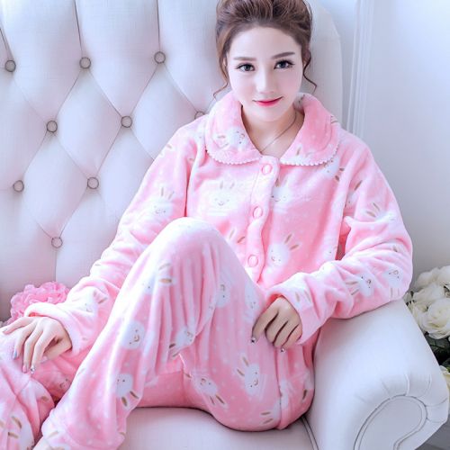 Pyjama pour femme en Polyester à manches longues - Ref 2996124