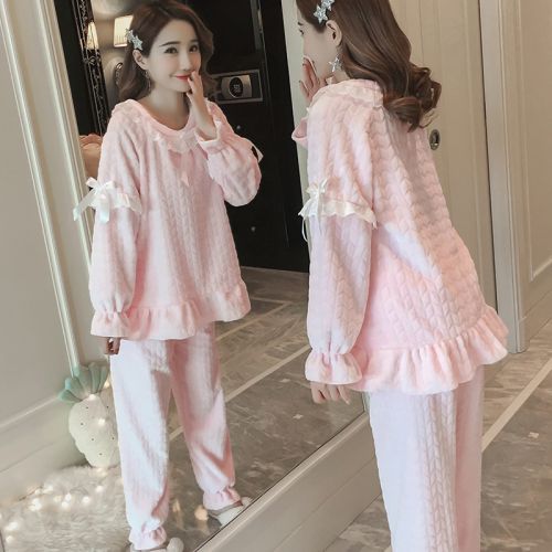 Pyjama pour femme en Polyester à manches longues - Ref 2996132