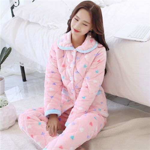 Pyjama pour femme en Polyester à manches longues - Ref 2996167