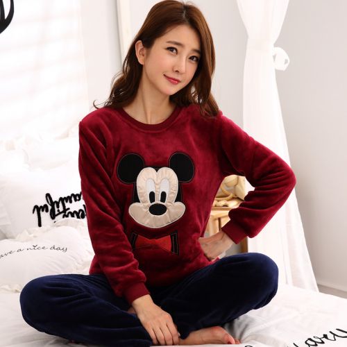 Pyjama pour femme en Polyester à manches longues - Ref 2996206