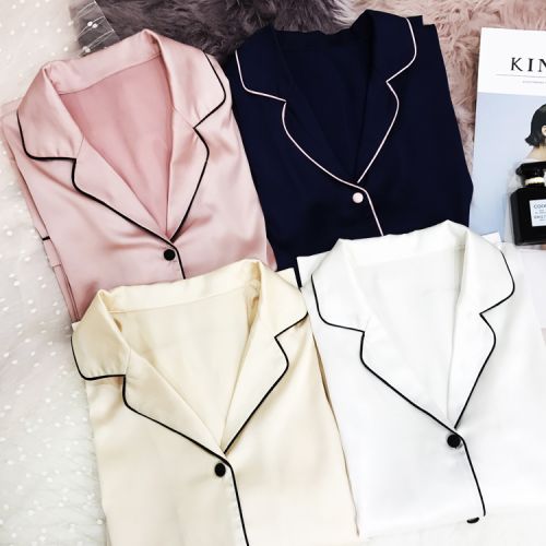 Pyjama pour femme en Polyester à manches longues - Ref 2996211