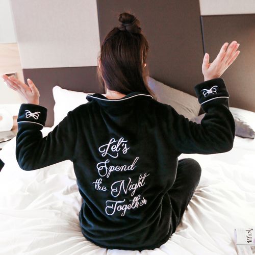 Pyjama pour femme en Polyester à manches longues - Ref 2996214