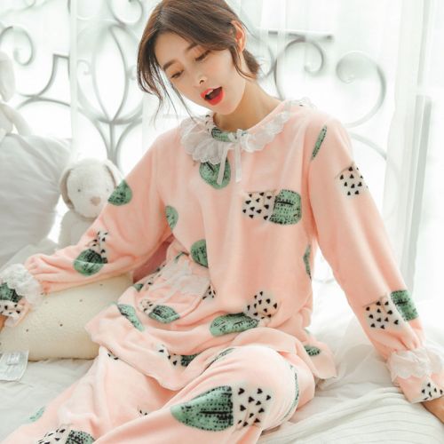 Pyjama pour femme en Polyester à manches longues - Ref 2996230