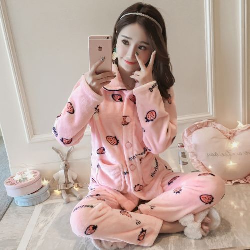 Pyjama pour femme en Polyester à manches longues - Ref 2996261