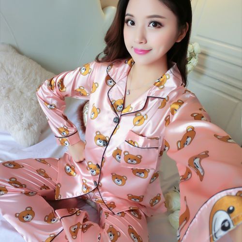 Pyjama pour femme en Acrylique à manches longues - Ref 2996275