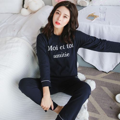 Pyjama pour femme en Coton à manches longues - Ref 2996287