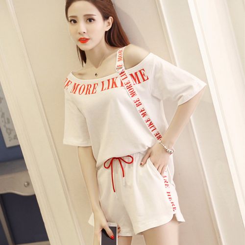 Pyjama pour femme en Coton à manche courte - Ref 2996292