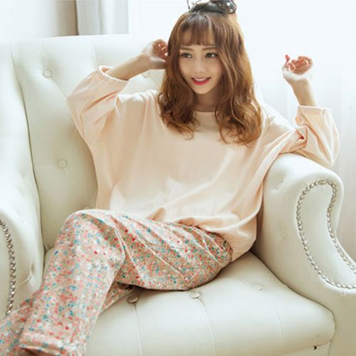 Pyjama pour femme en Coton à manches longues - Ref 2996400