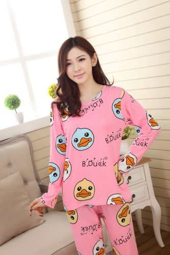 Pyjama pour femme en Coton à manches longues - Ref 2996408