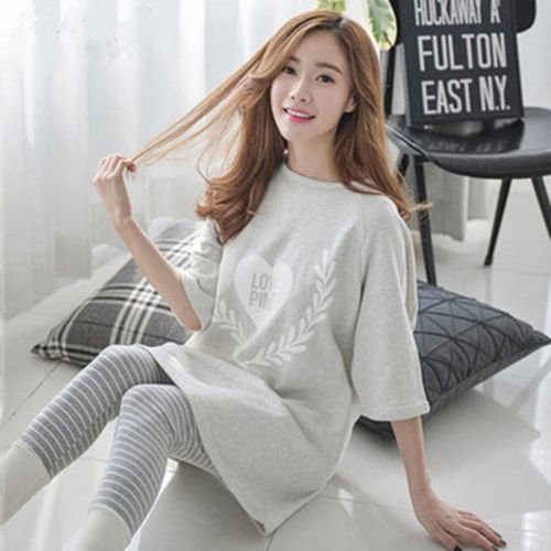 Pyjama pour femme en Coton à manches longues - Ref 2996423