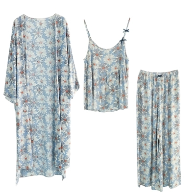 Pyjama pour femme en Coton à manches - Ref 2996460