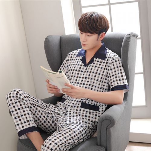 Pyjama pour femme en Coton à manche courte - Ref 2996491