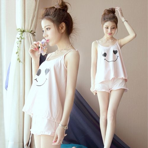 Pyjama pour femme à manche courte - Ref 2996564
