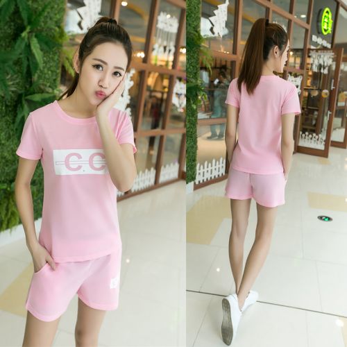 Pyjama pour femme en Coton à manche courte - Ref 2996570